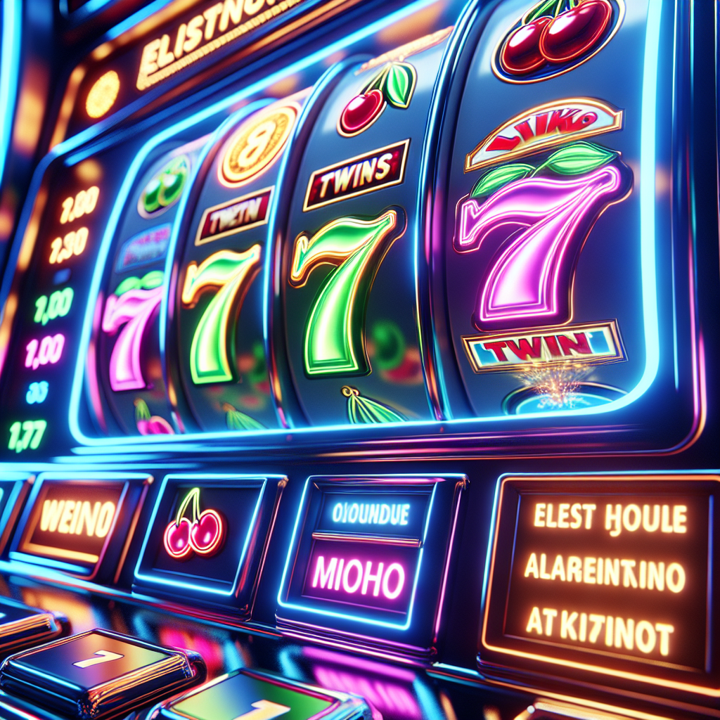 Ruedas del Twin Spin slot girando con símbolos gemelos en un casino online de Argentina